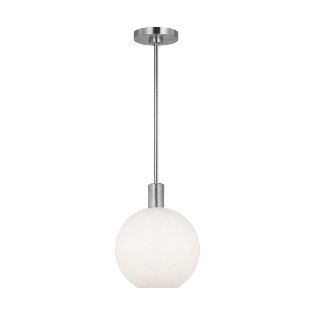 Suspension Colewood - Nickel brossé 10" by Visual Comfort Studio | Luminaires & cie