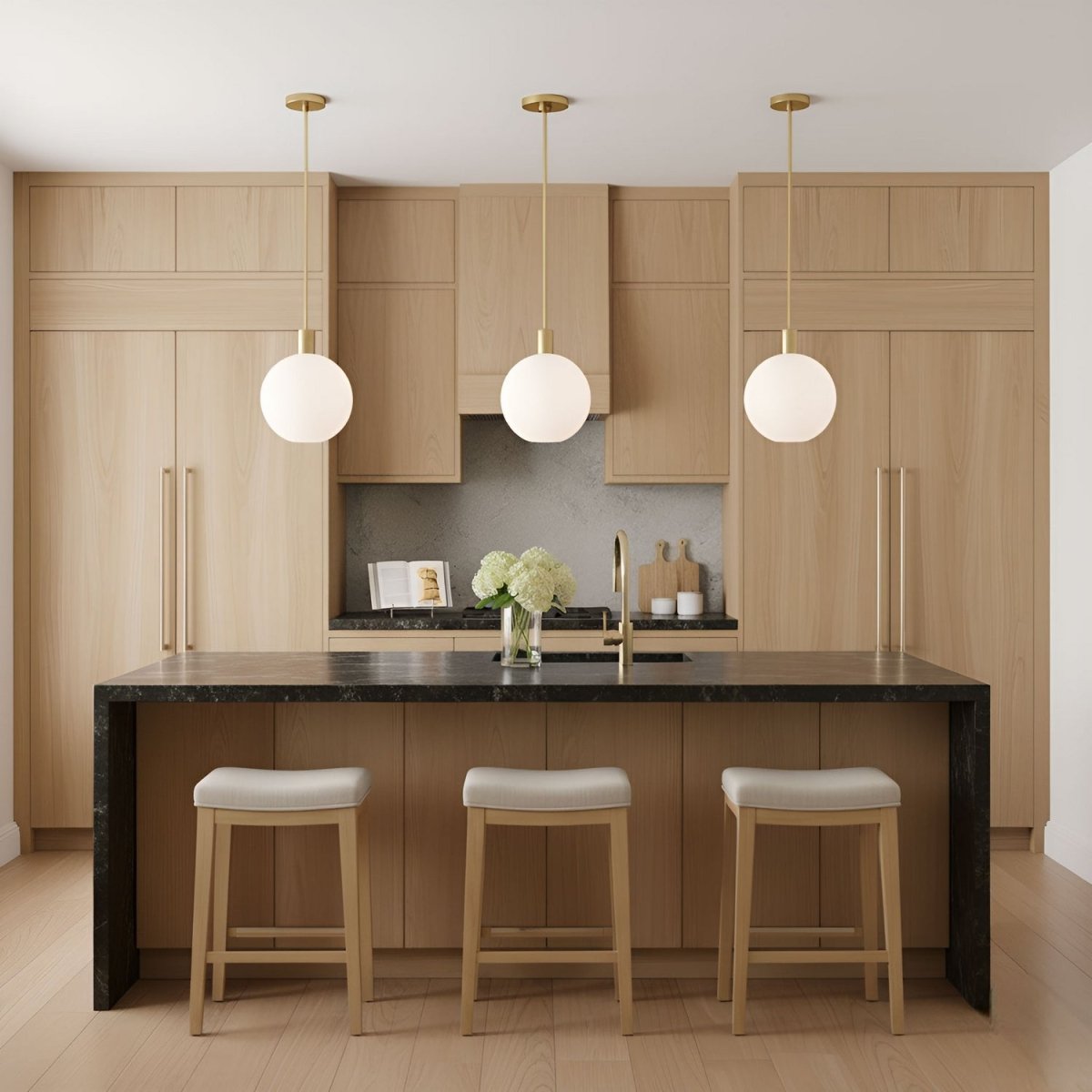Suspension Colewood - Laiton satiné 20" by Visual Comfort Studio | Luminaires & cie