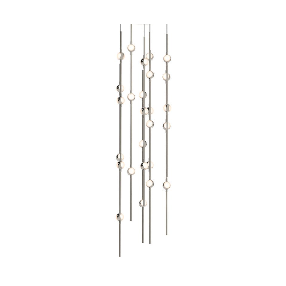 Suspension Constellation Andromeda 12" Rond - Courte 39" Optique blanche by Sonneman | Luminaires & cie