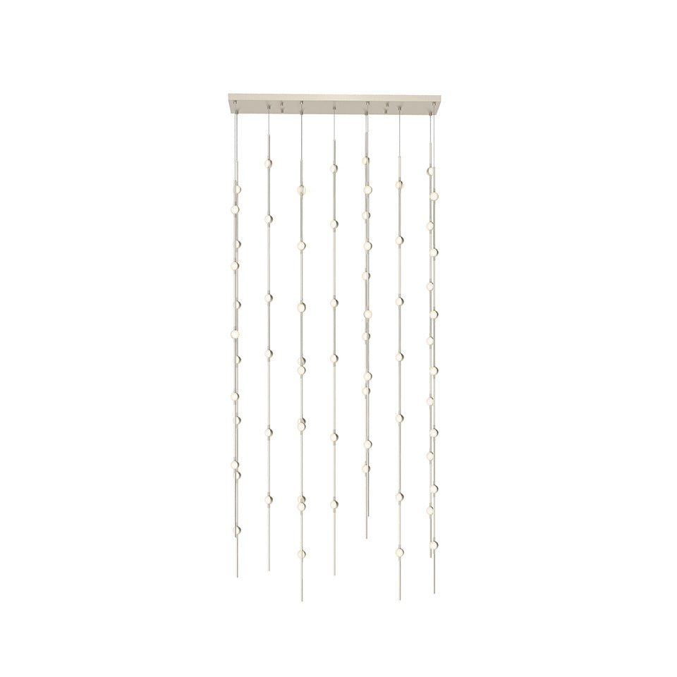 Suspension Constellation Andromeda 36" Recantgle - Optique blanche by Sonneman | Luminaires & cie