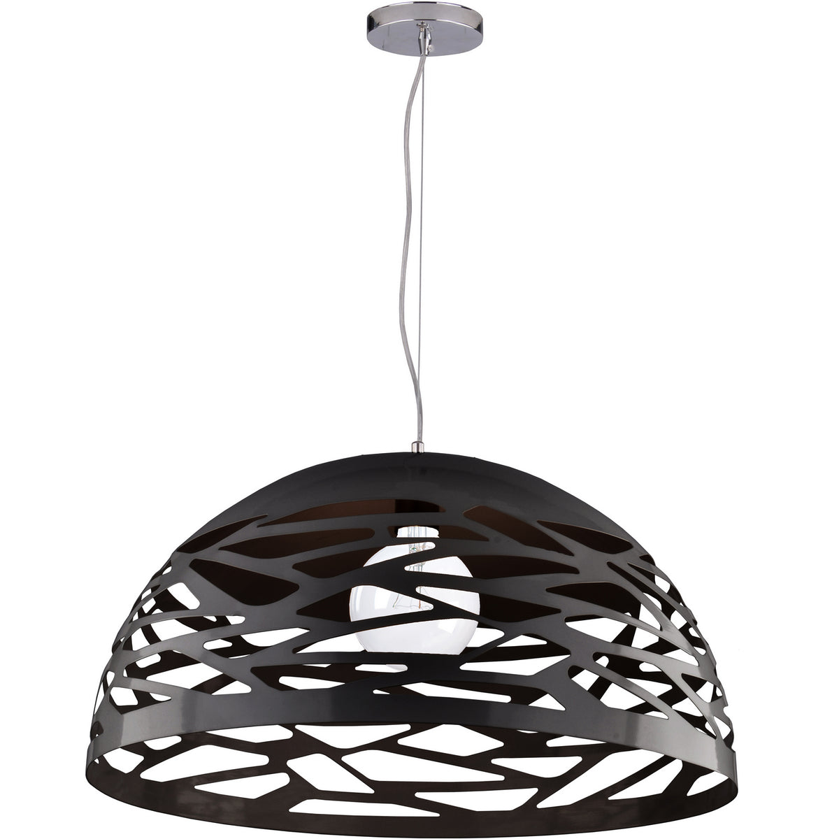 Suspension Coral 20", Noir / Noir mat – Dainolite