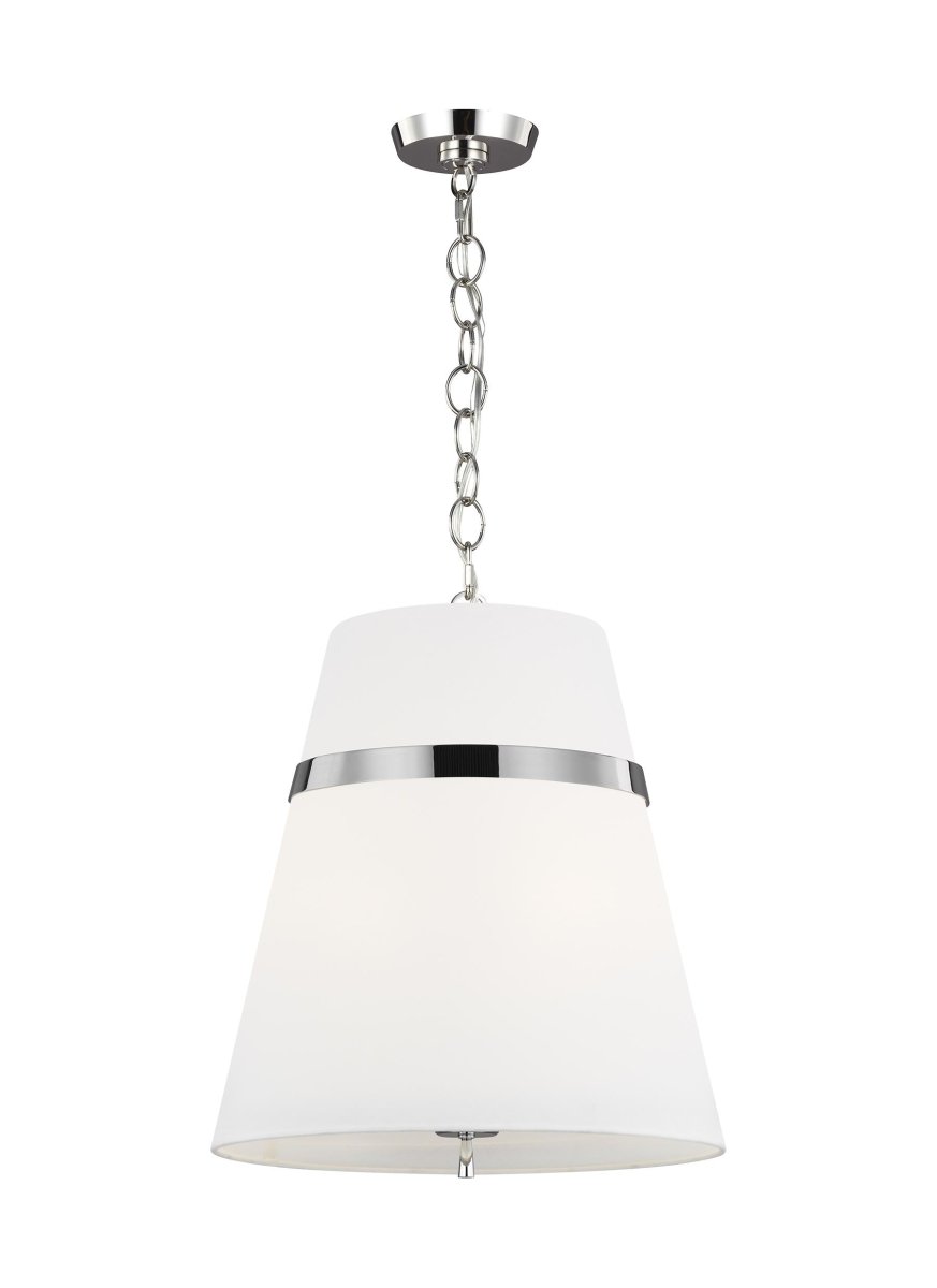 Suspension Cordtlandt - Nickel poli by Visual Comfort Studio | Luminaires & cie