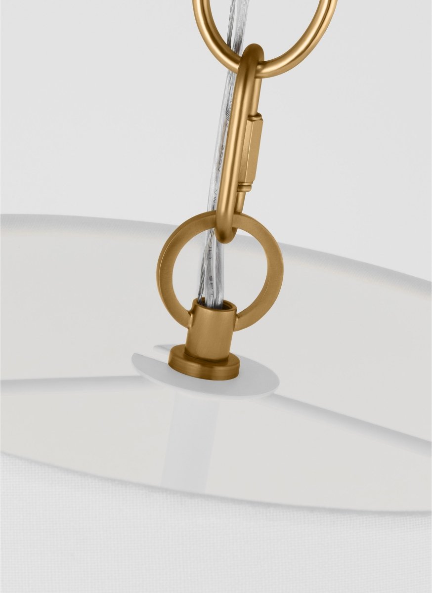 Suspension Cordtlandt - Rotin by Visual Comfort Studio | Luminaires & cie