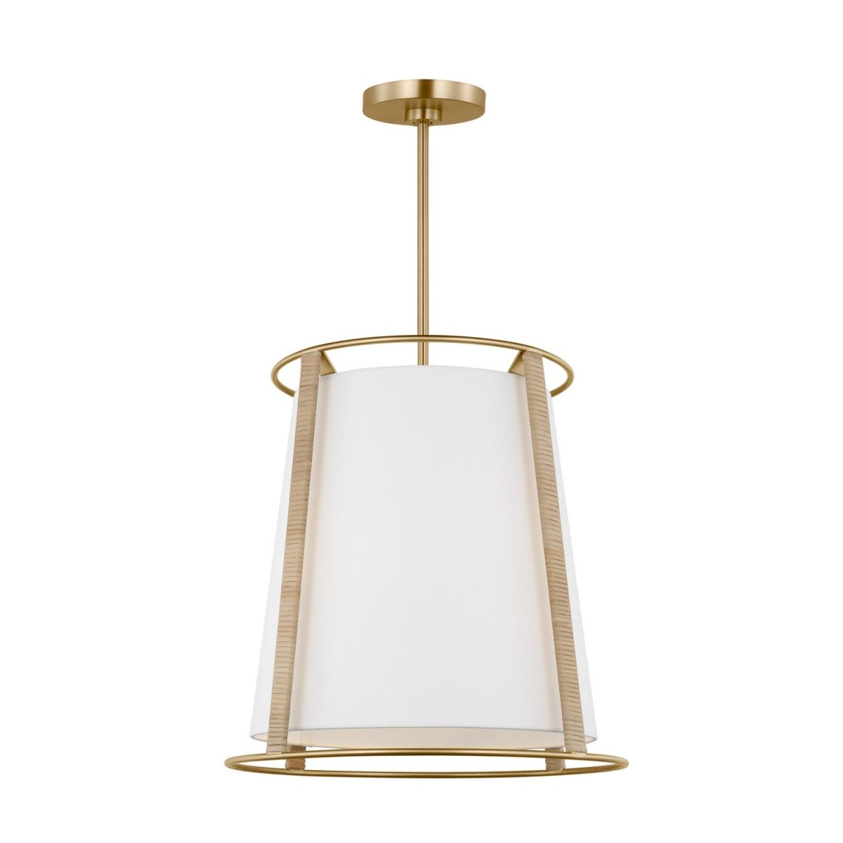 Suspension Cortes - Laiton satiné 18" by Visual Comfort Studio | Luminaires & cie