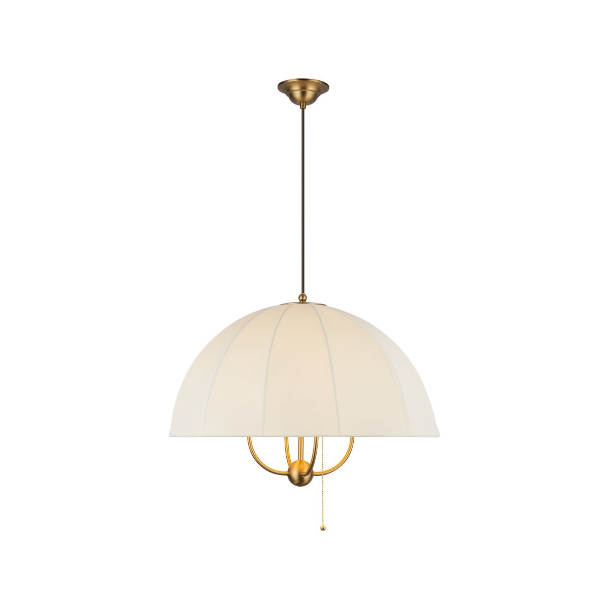 Suspension Crosby - Or brossé 24 1/8" by Alora Lighting | Luminaires & cie