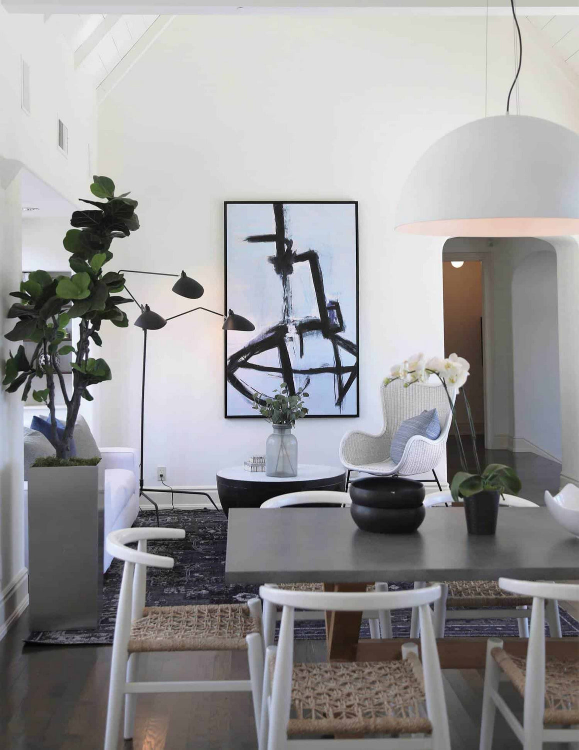 Suspension 114 Blanc – vue 2