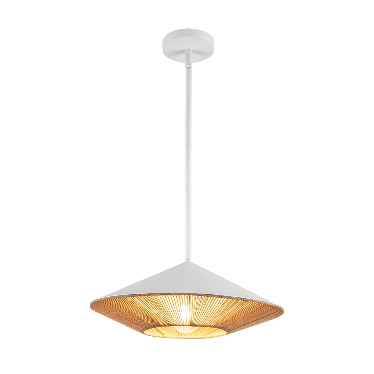 Suspension Daphne - Blanc by Alora Lighting | Luminaires & cie