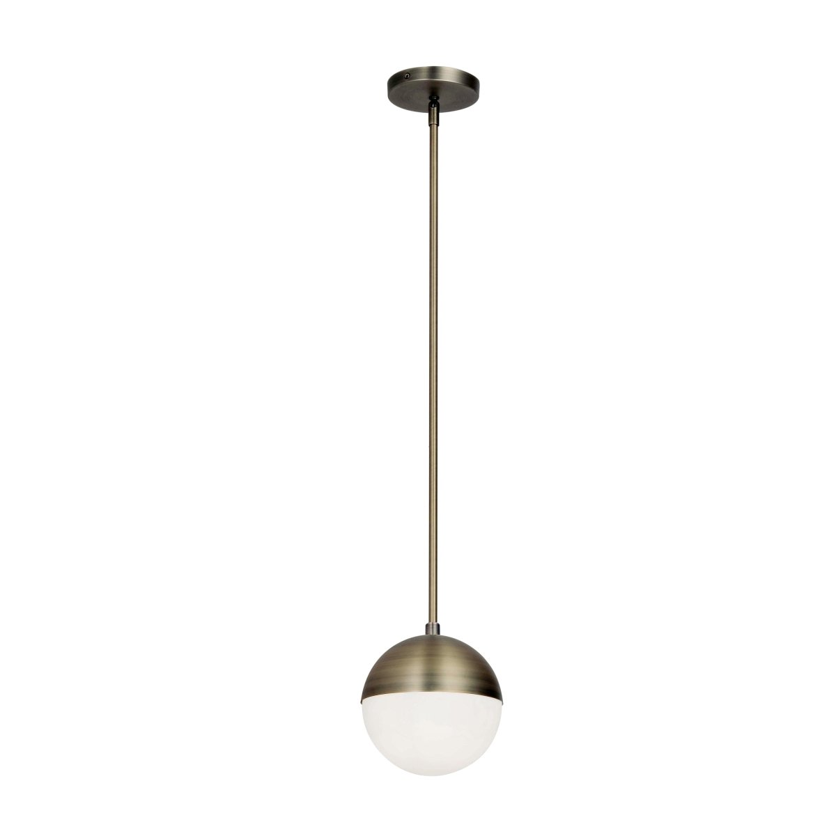 Suspension Dayana - Laiton antique 7" by Dainolite | Luminaires & cie