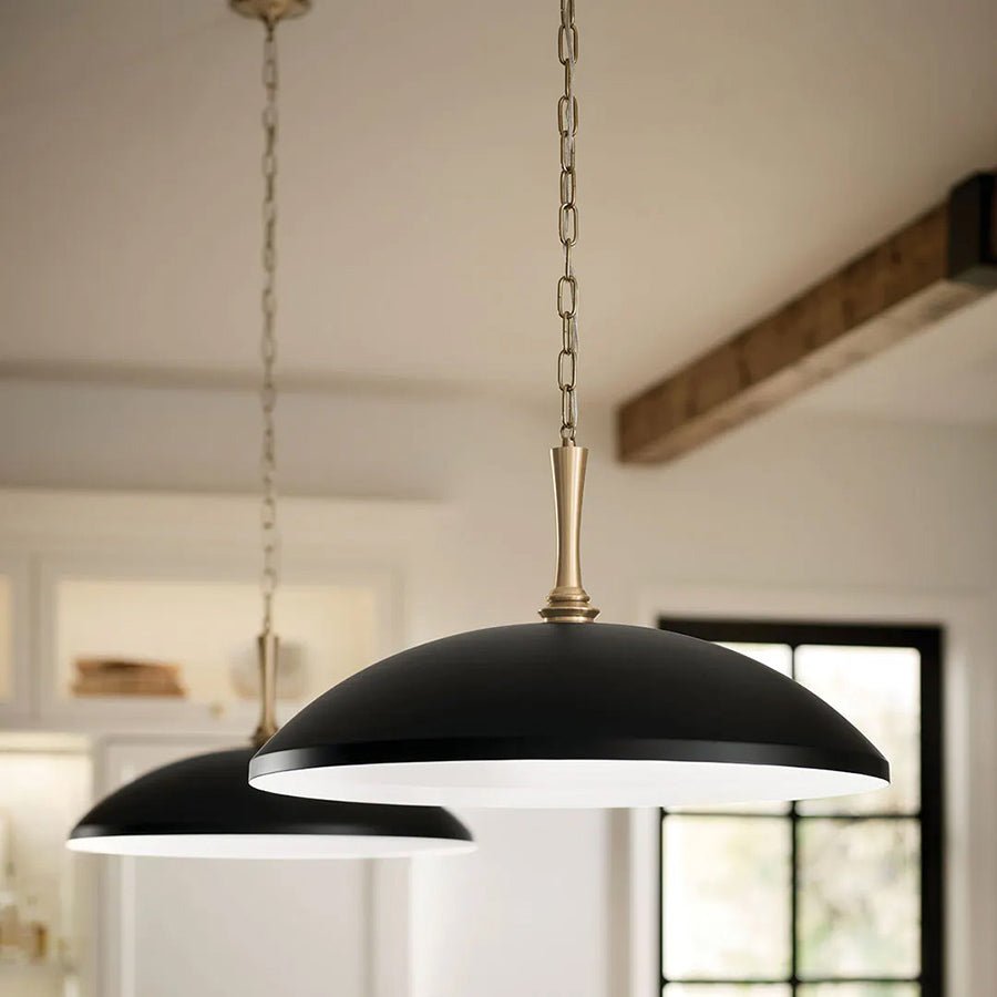 Suspension Delarosa - Bronze noir et champagne 20 1/4" by Kichler | Luminaires & cie
