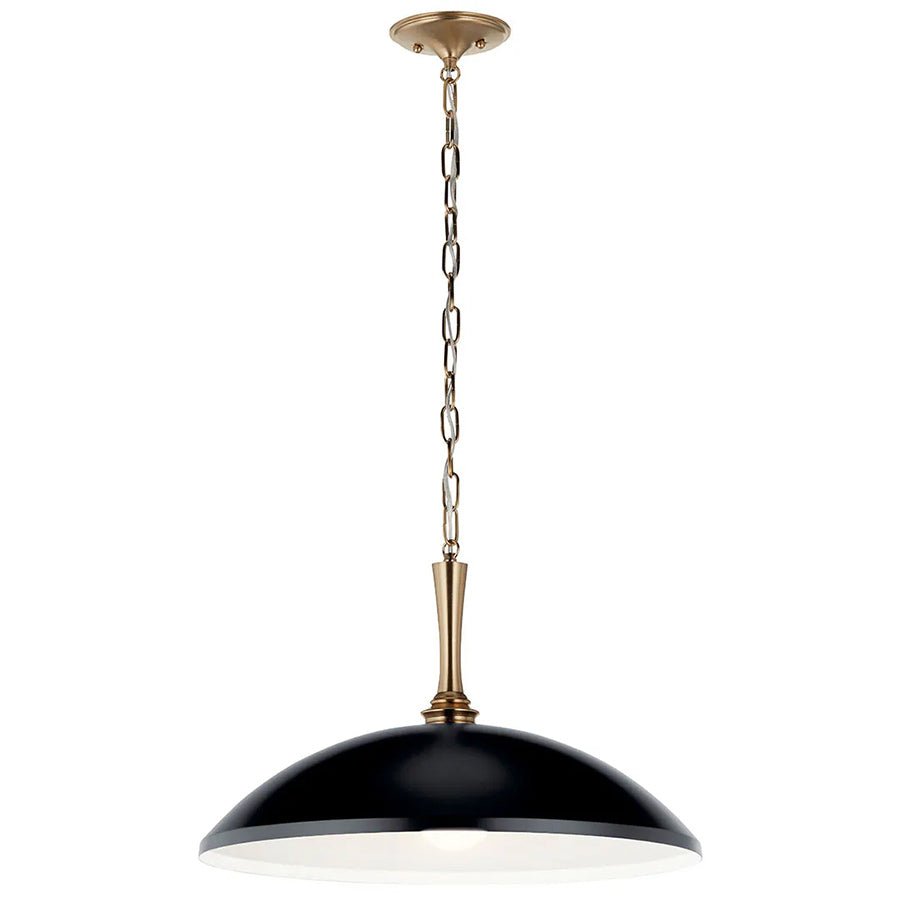 Suspension Delarosa - Bronze noir et champagne 20 1/4" by Kichler | Luminaires & cie