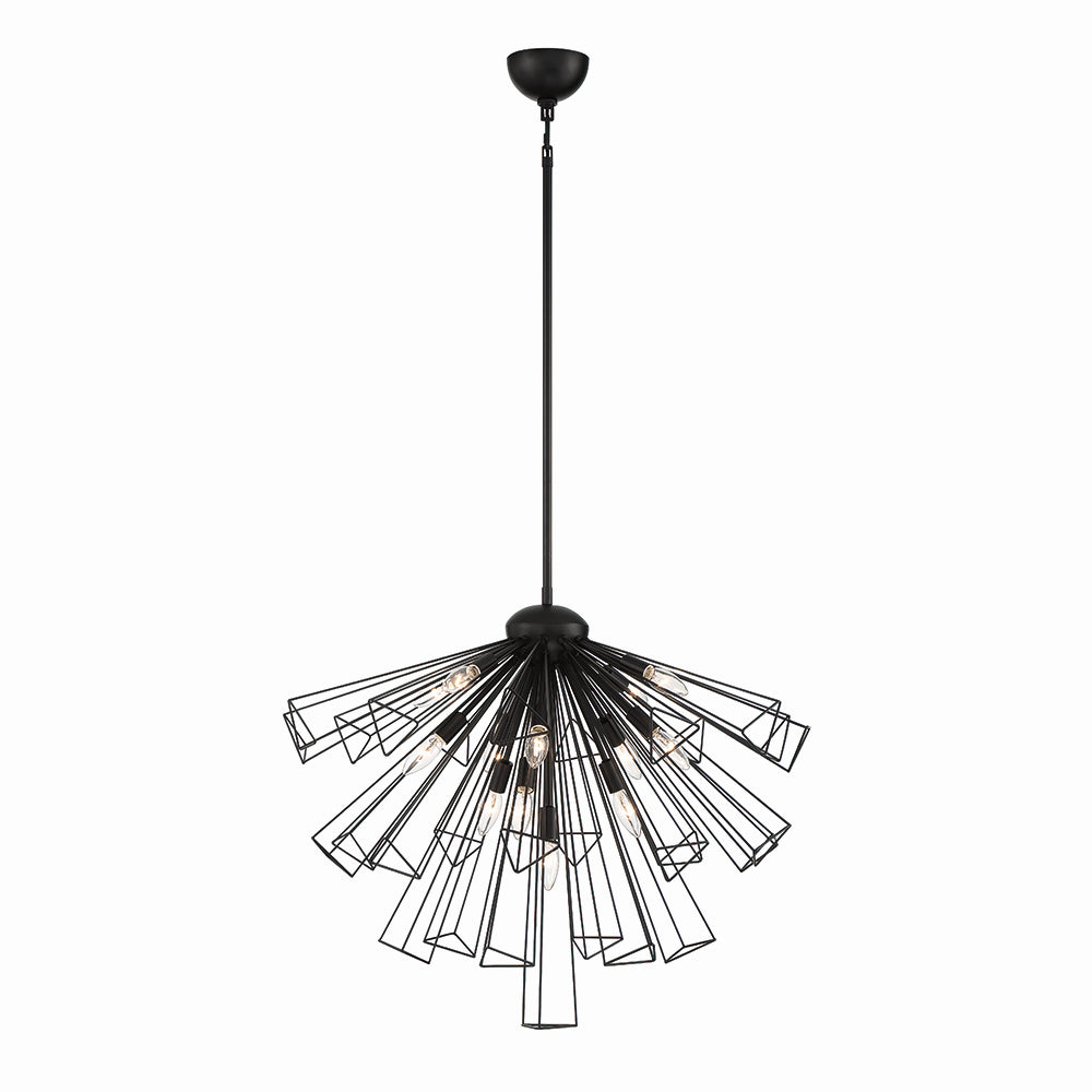 Suspension Dendelio Noir mat – Eurofase