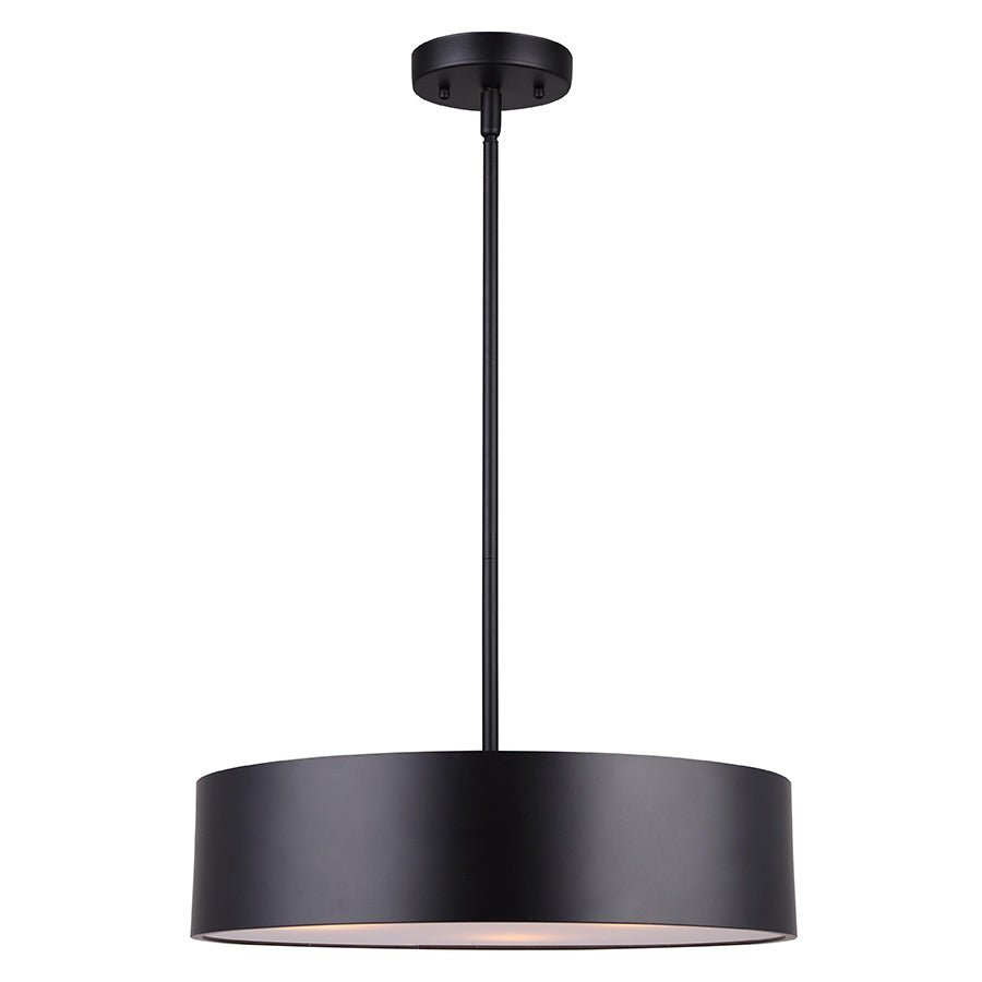 Suspension Dexter - Noir mat 15 3/4" by Canarm | Luminaires & cie