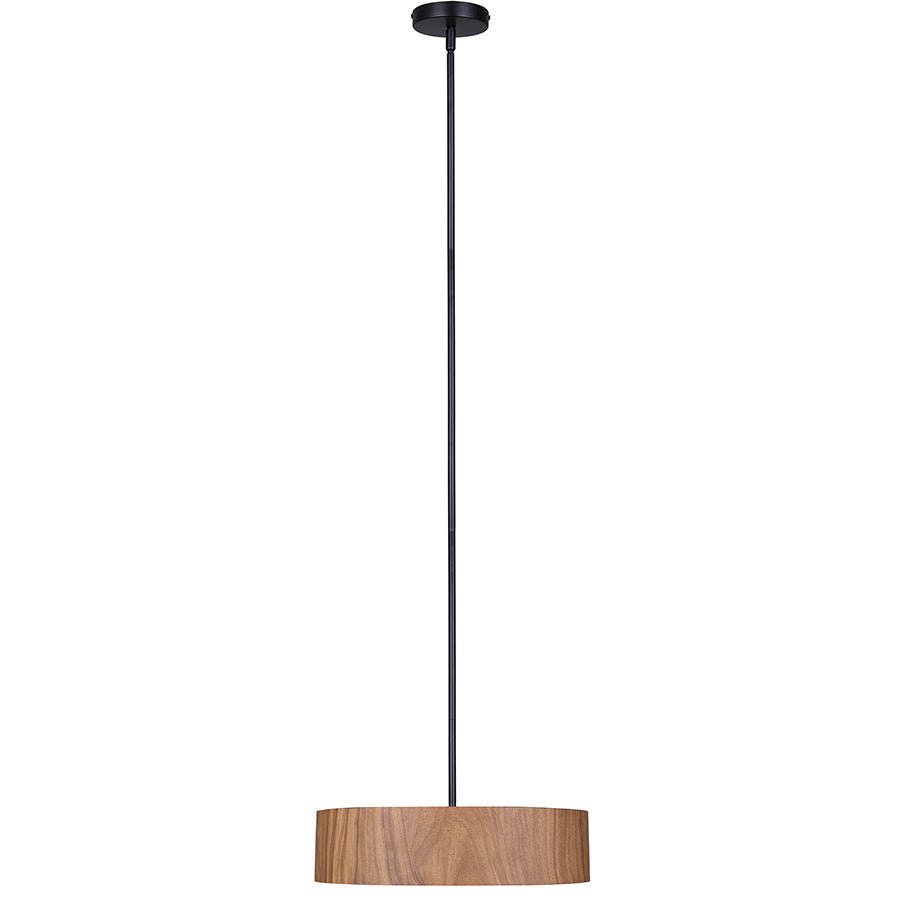 Suspension Dexter - Textures de bois 15 3/4" by Canarm | Luminaires & cie