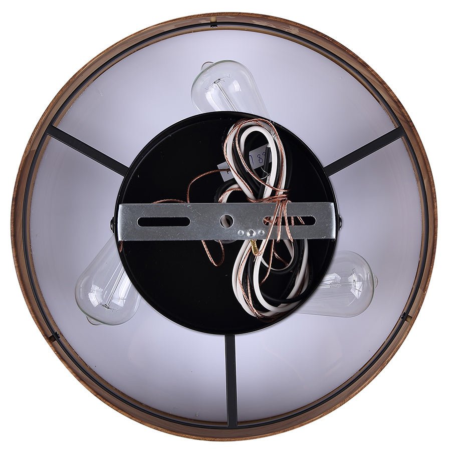 Suspension Dexter - Textures de bois 15 3/4" by Canarm | Luminaires & cie