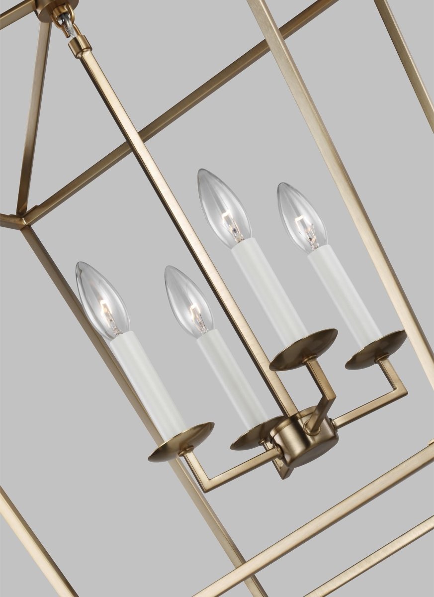 Suspension Dianna - Laiton satiné 17" Ampoules non - incluses by Visual Comfort Studio | Luminaires & cie