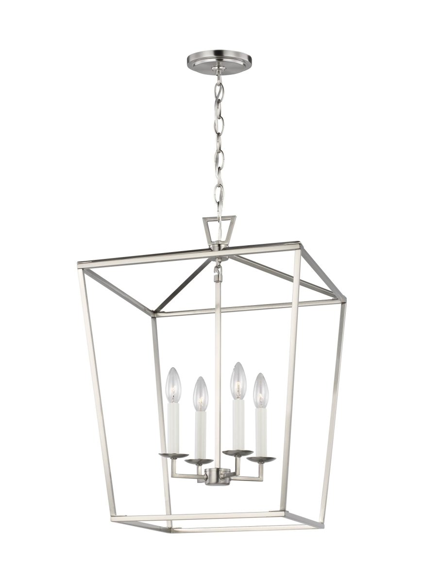Suspension Dianna - Nickel brossé 17" Ampoules non - incluses by Visual Comfort Studio | Luminaires & cie