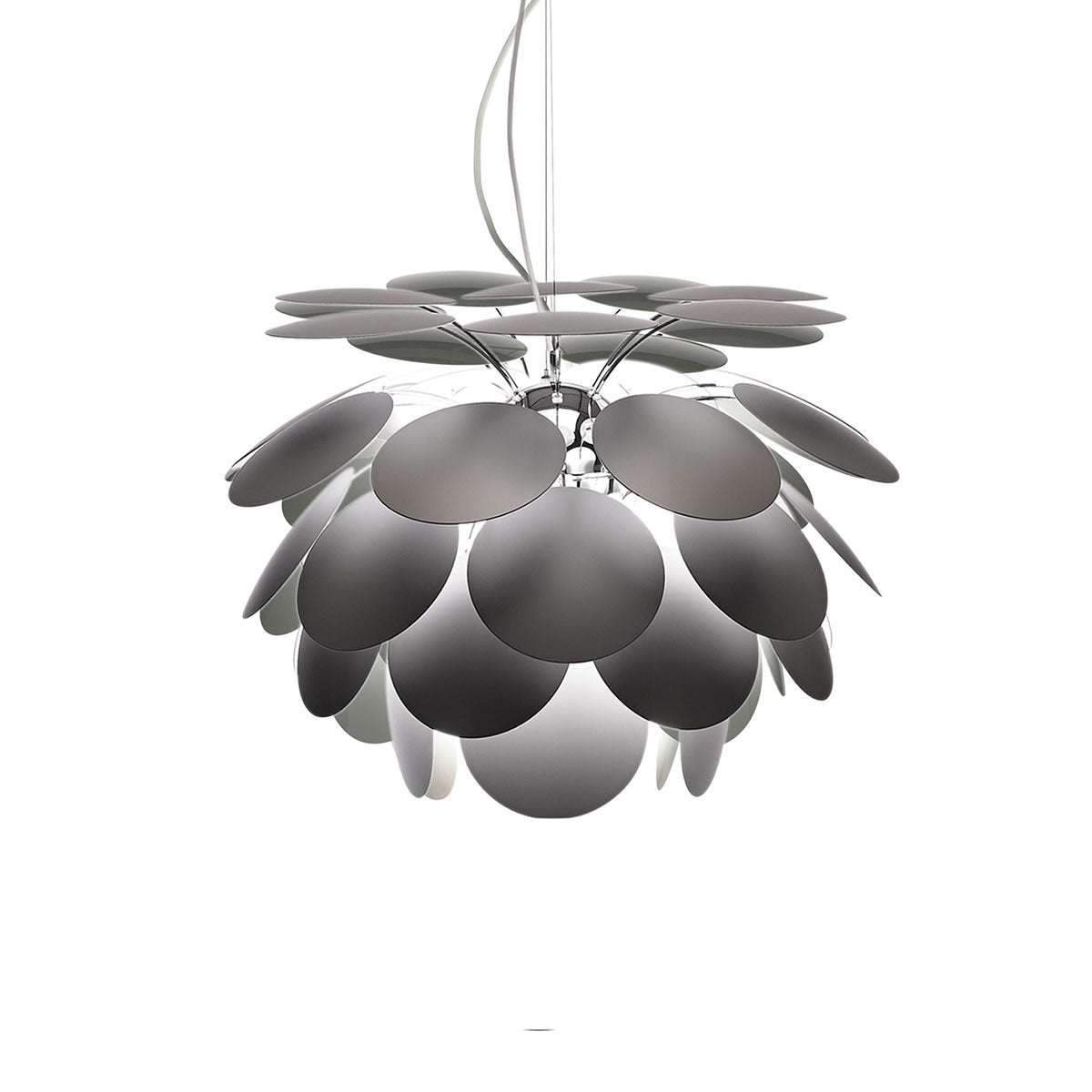 Suspension Discoco - Beige mat Discocó 68 (26.75") by Marset | Luminaires & cie