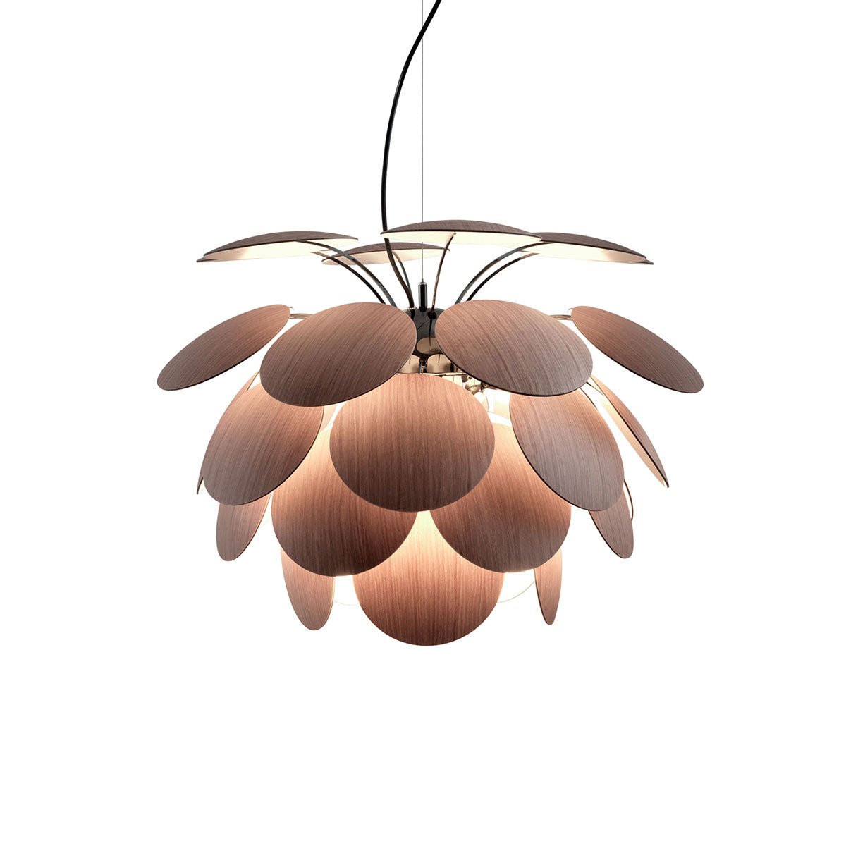 Suspension Discoco - Chêne américain Discocó 68 (26.75") by Marset | Luminaires & cie
