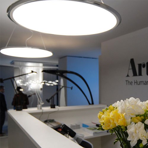 Suspension Discovery - Aluminium poli Régulier (5pi) by Artemide | Luminaires & cie