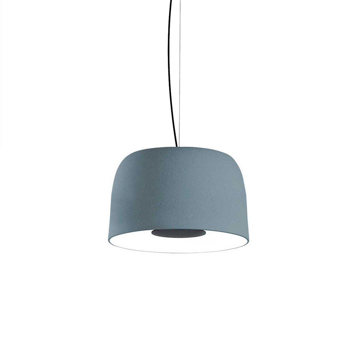 Suspension Djembé - Blanc Djembé 42.28 (16.5"Ø x 11") 0 - 10V by Marset | Luminaires & cie