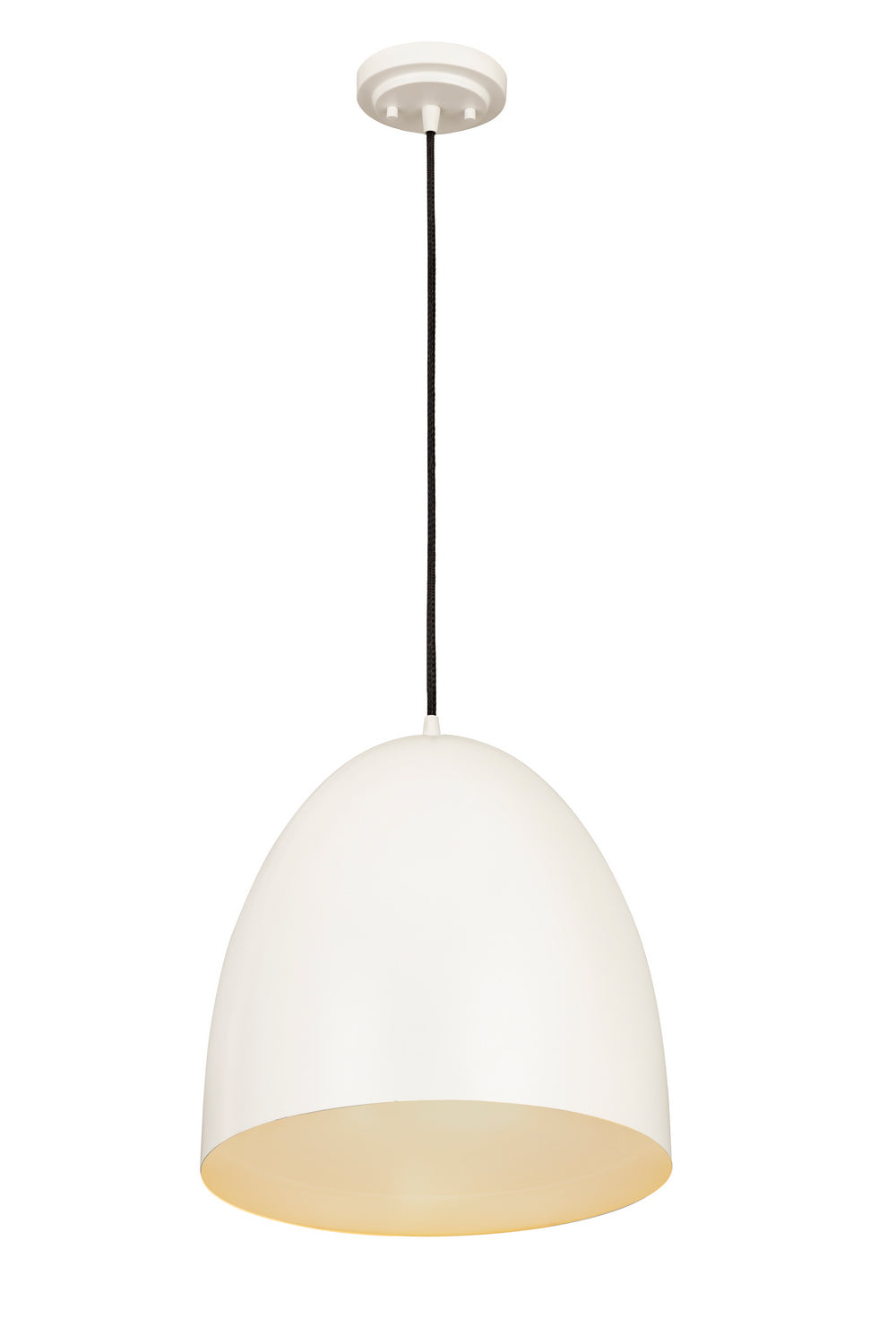 Suspension dôme Z-Studio Blanc satiné, 19" – vue 3