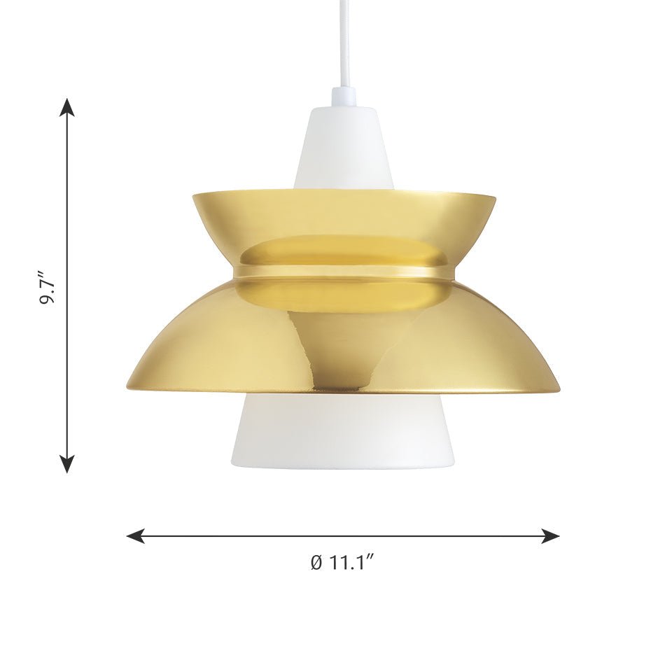 Suspension Doo - Wop - Blanc by Louis Poulsen | Luminaires & cie