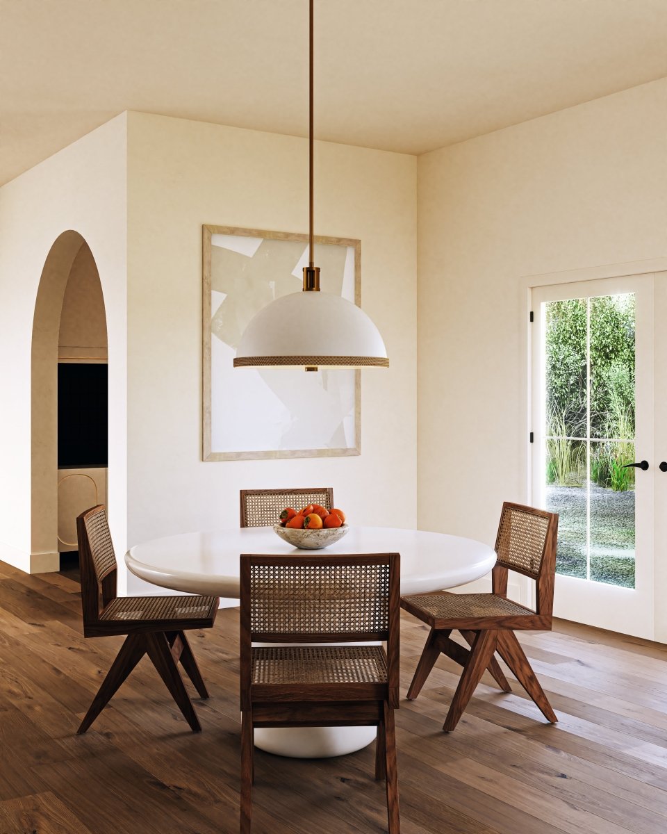 Suspension Doral - Blanc mat 24 1/4" by Alora Lighting | Luminaires & cie