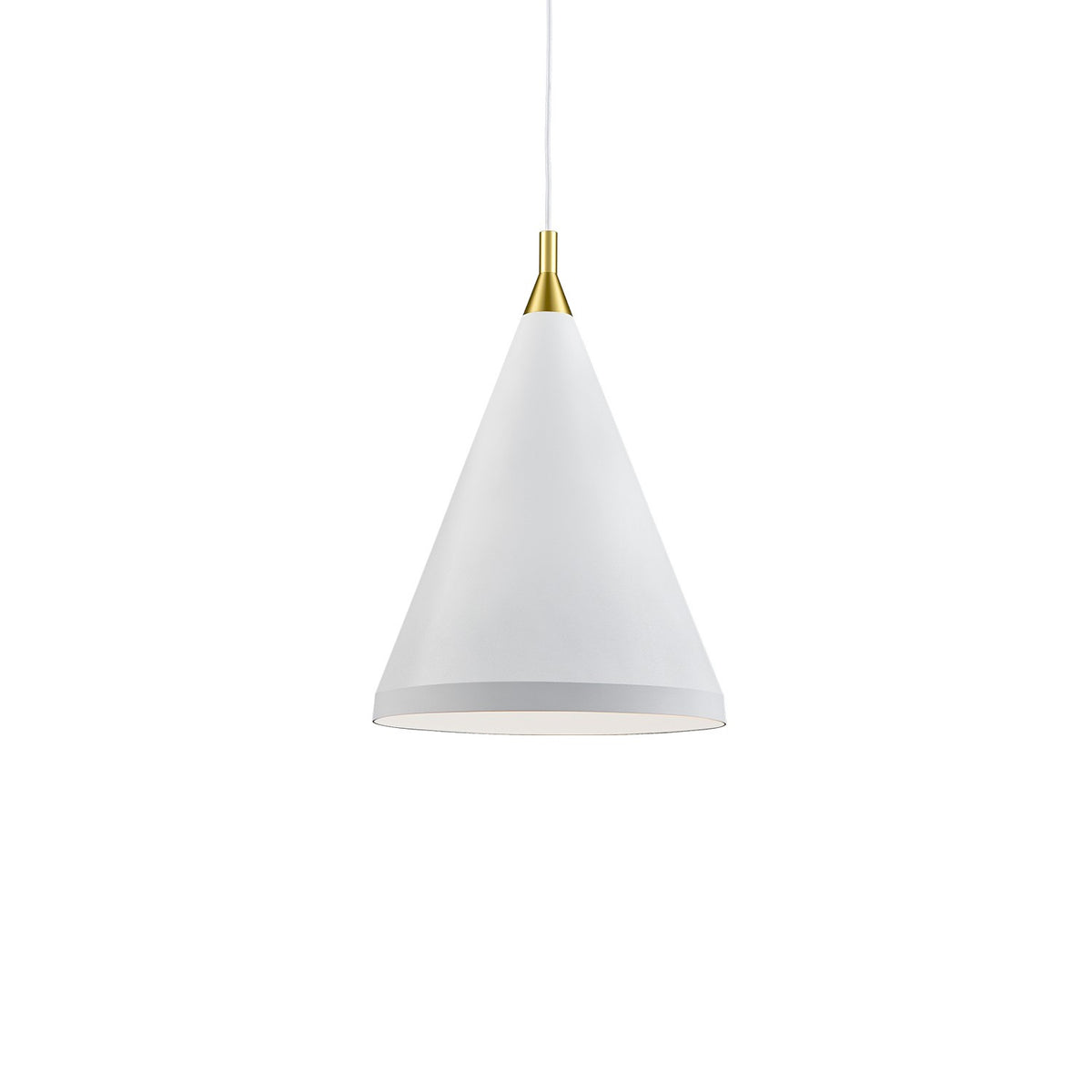 Suspension Dorothy Blanc / Or, 16" – Kuzco Lighting