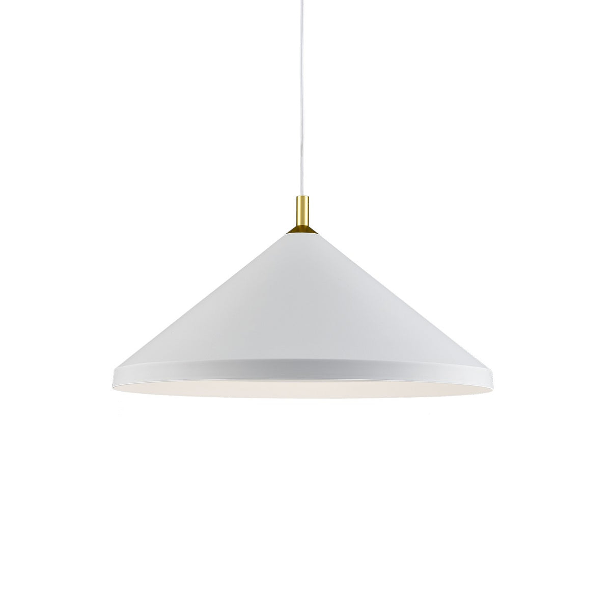 Suspension Dorothy Blanc / Or, 26" – Kuzco Lighting