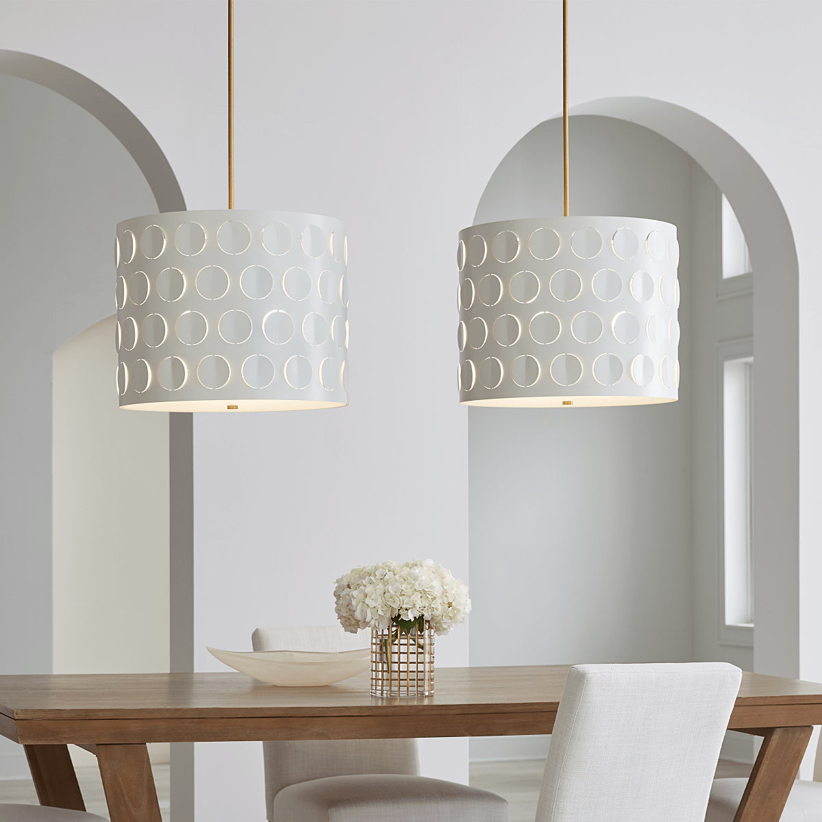 Suspension Dottie - Laiton brûlé by Visual Comfort Studio | Luminaires & cie