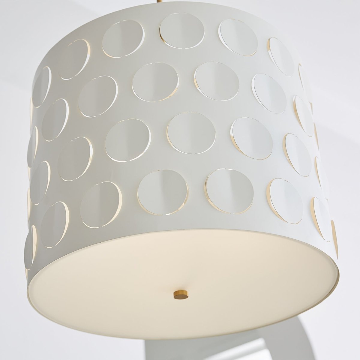 Suspension Dottie - Nickel poli by Visual Comfort Studio | Luminaires & cie