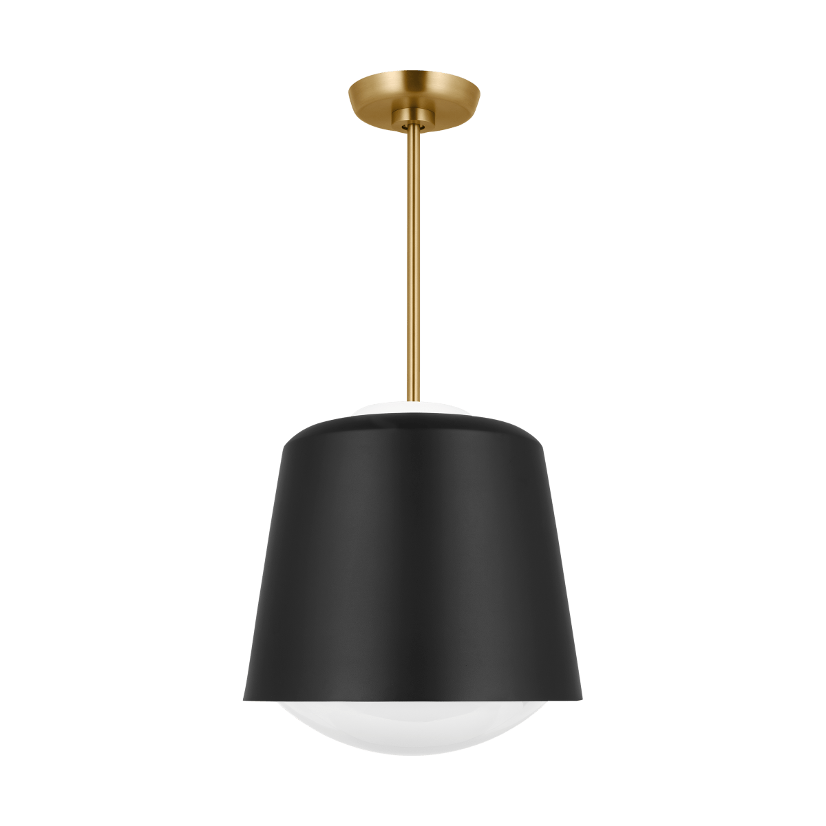 Suspension Draper - Noir de minuit 12" by Visual Comfort Studio | Luminaires & cie