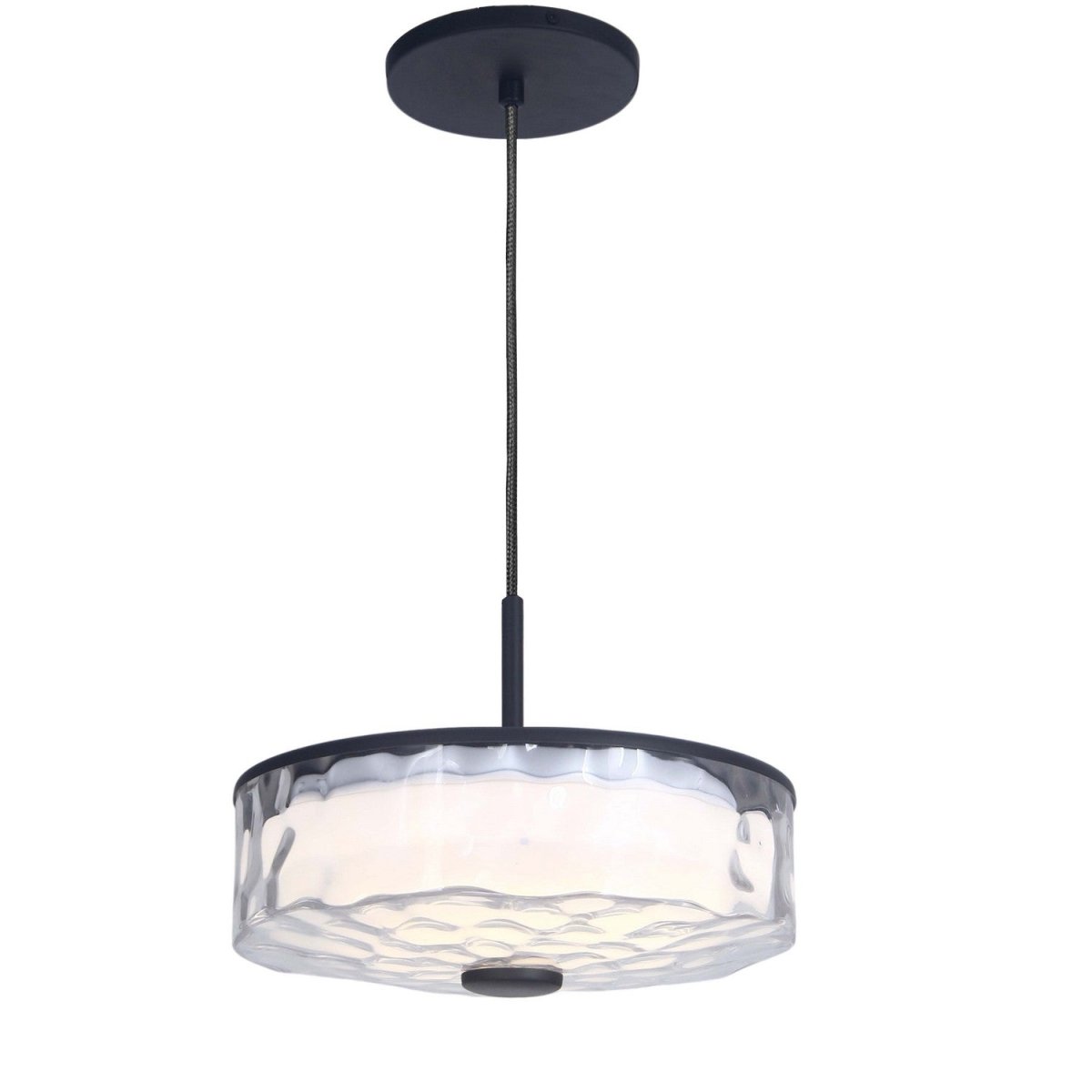 Suspension Dulce - Noir mat 11" by Dainolite | Luminaires & cie