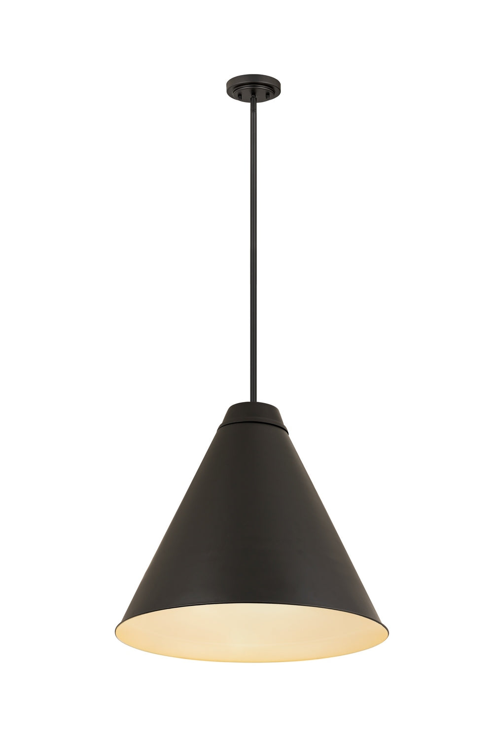 Suspension Eaton Noir mat, 24" – vue 5