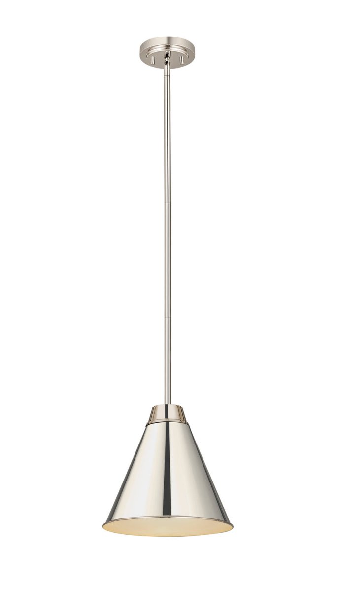 Suspension Eaton - Nickel poli 12" by Z-Lite | Luminaires & cie
