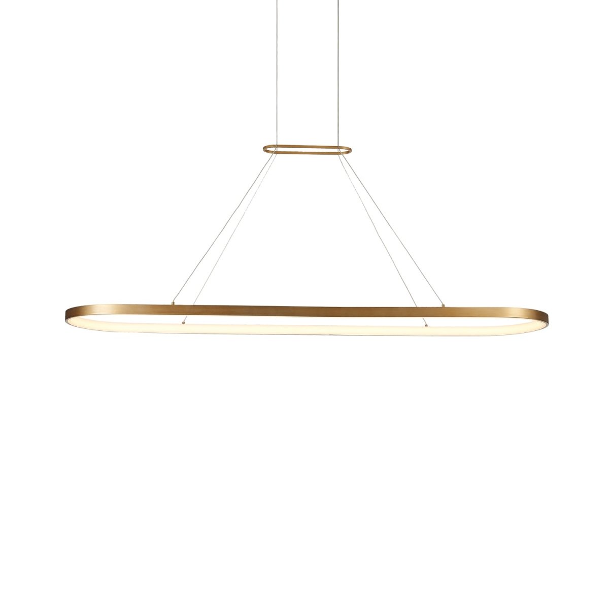 Suspension Eerie - Laiton antique 59" by Kuzco Lighting | Luminaires & cie