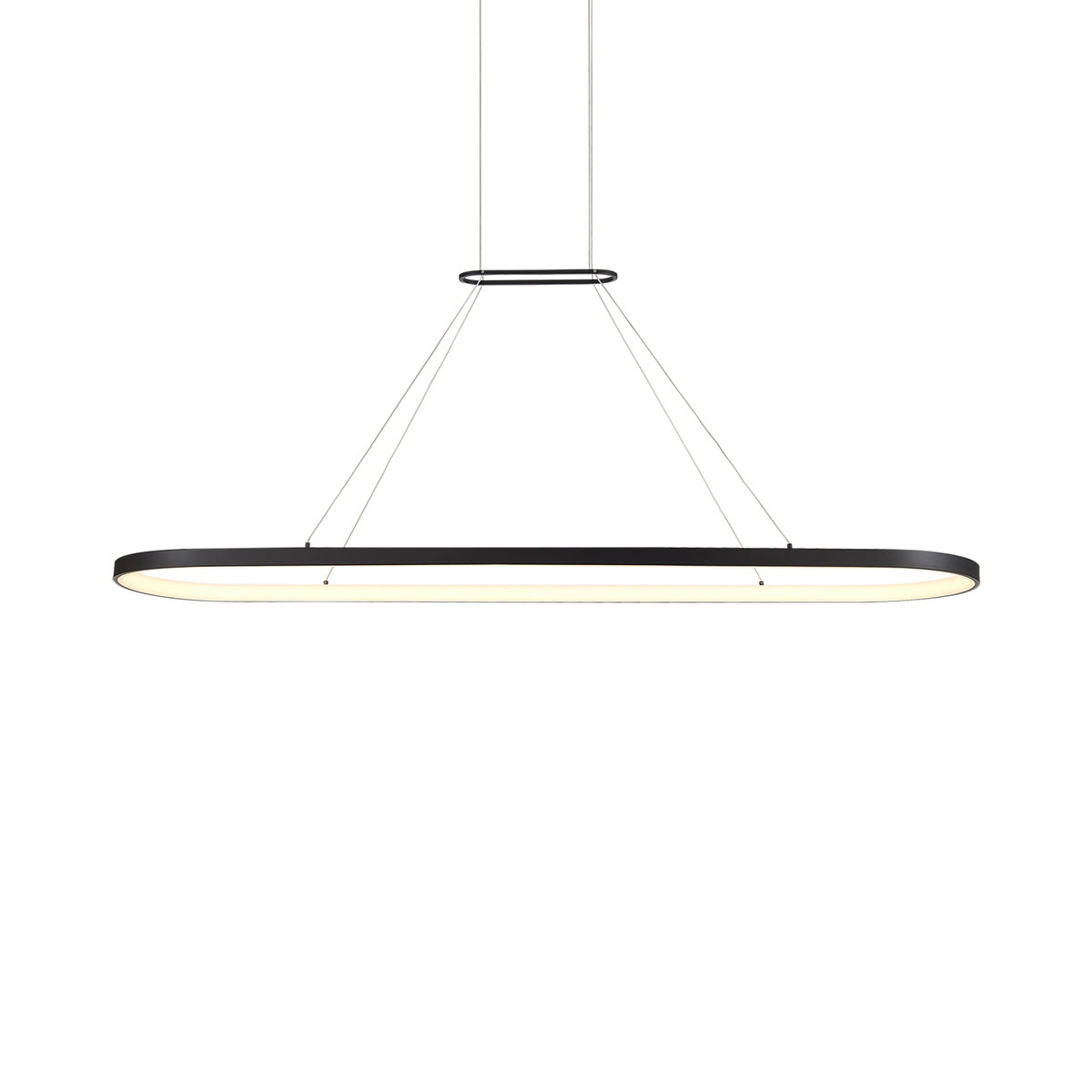 Suspension linéaire Eerie Noir, 59" – Kuzco Lighting