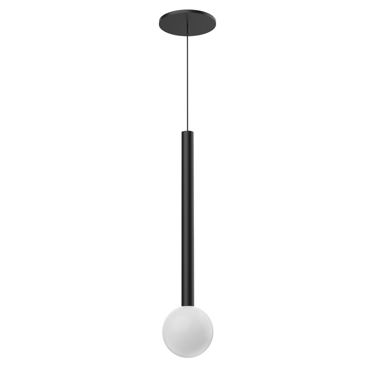 Suspension Elixir - Noir 4" 17 3/4" by Kuzco Lighting | Luminaires & cie