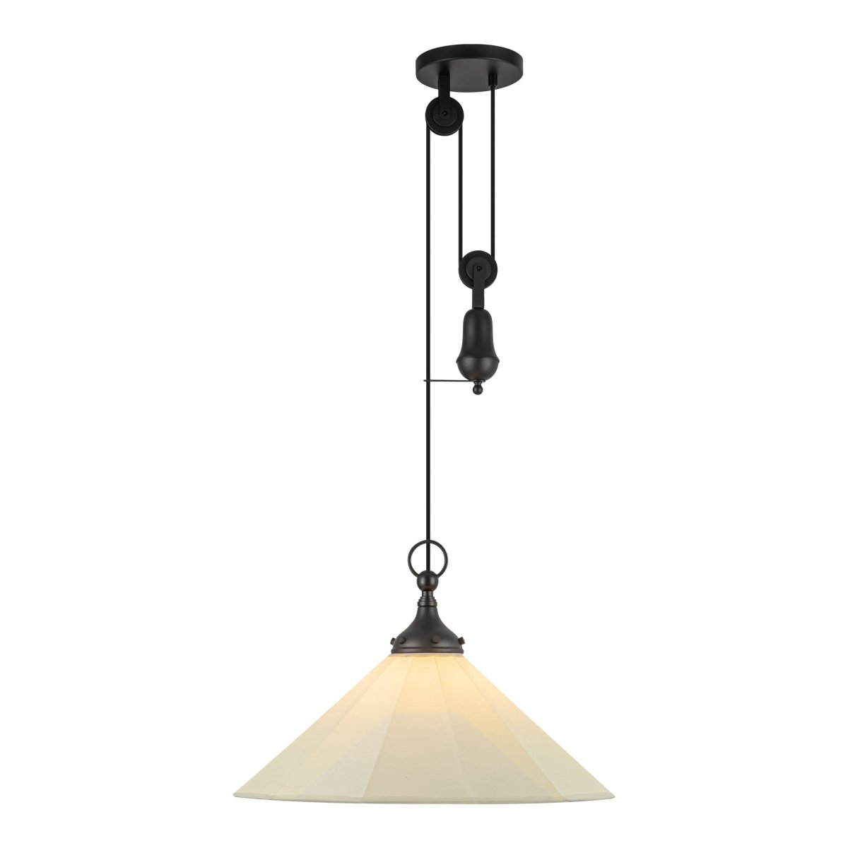 Suspension Ellen - Noir mat by Alora Lighting | Luminaires & cie