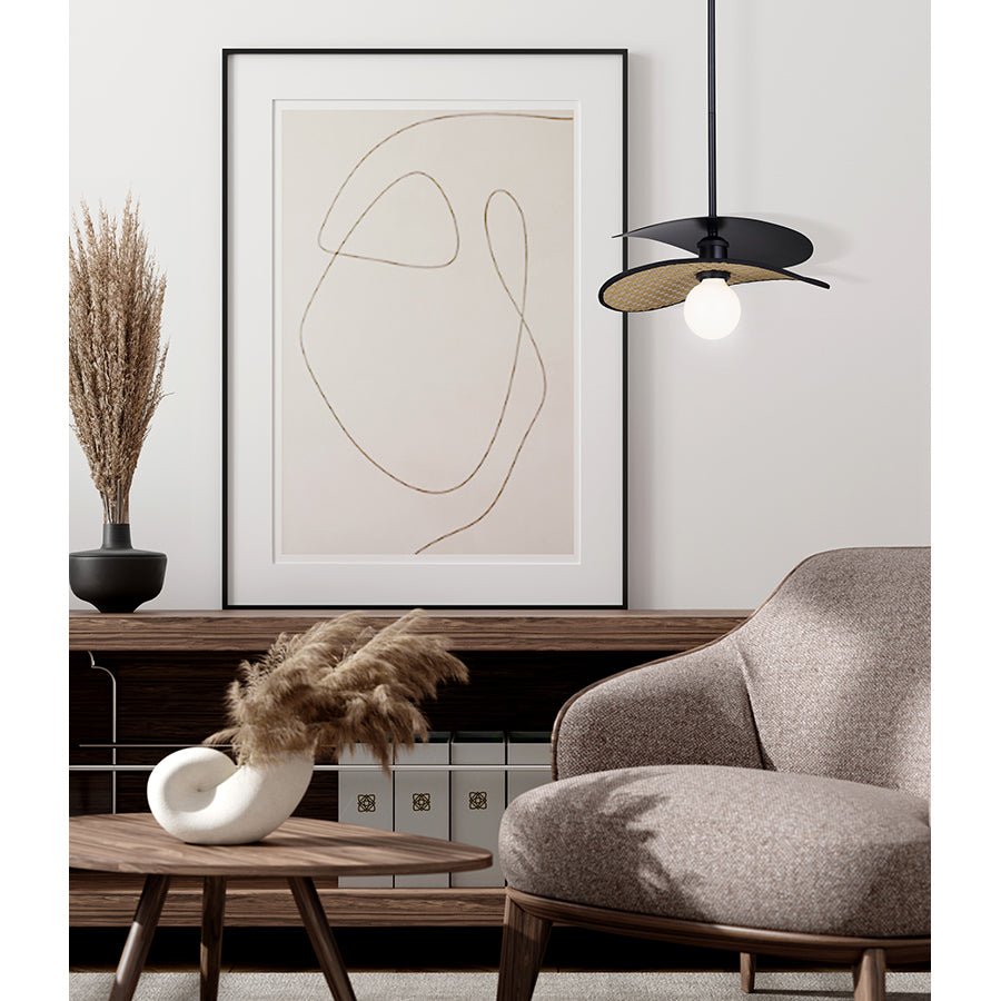 Suspension Elodie - Noir mat by Canarm | Luminaires & cie