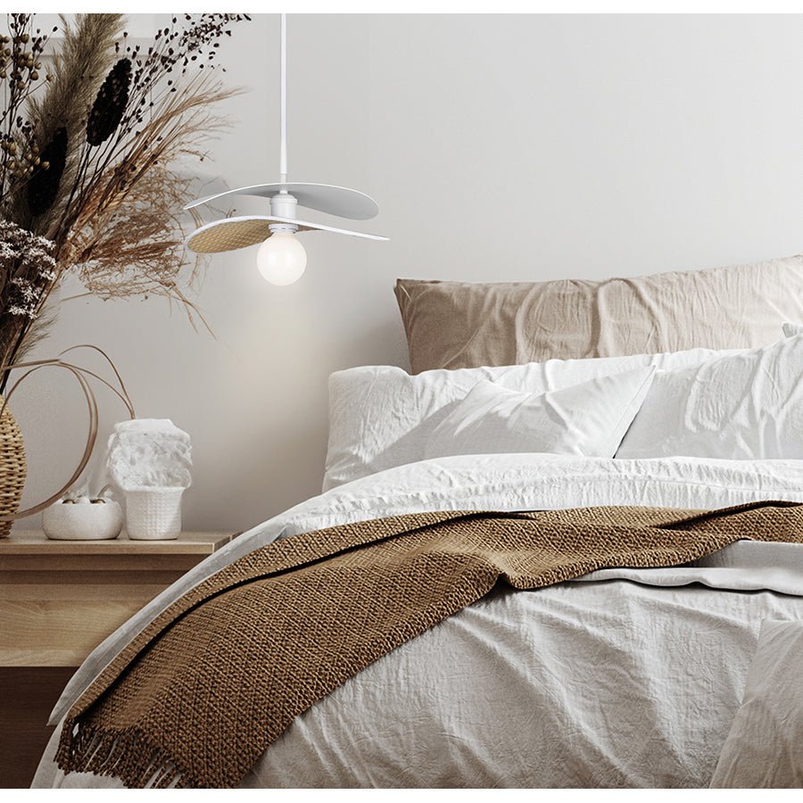 Suspension Elodie - Blanc mat by Canarm | Luminaires & cie