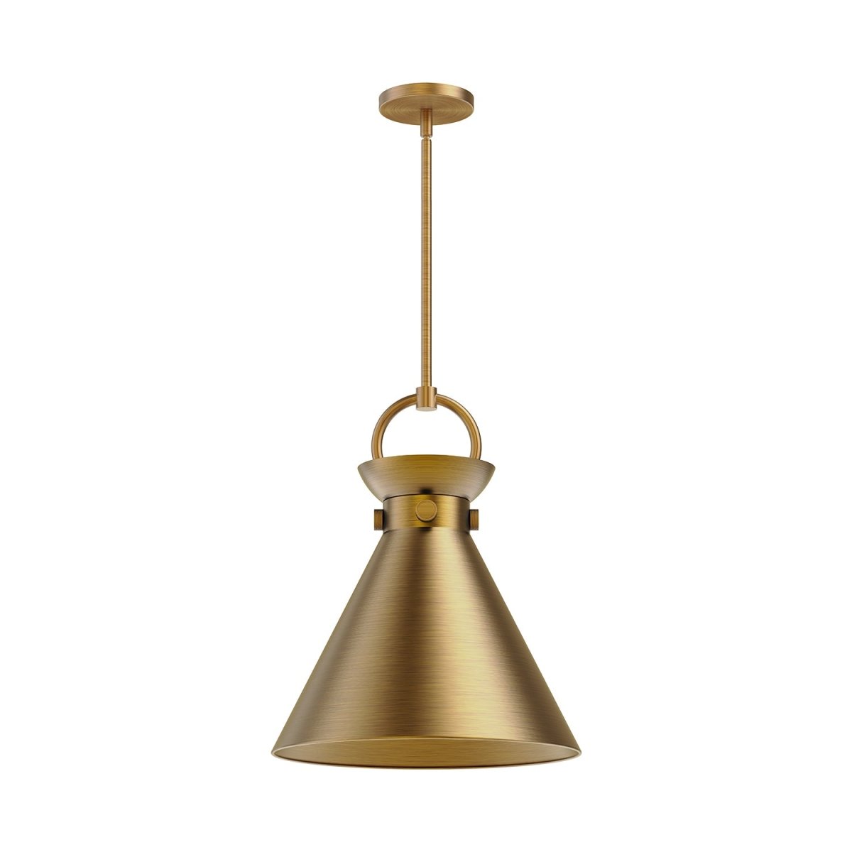 Suspension Emerson - Or vieilli Or vieilli 14" by Alora Lighting | Luminaires & cie