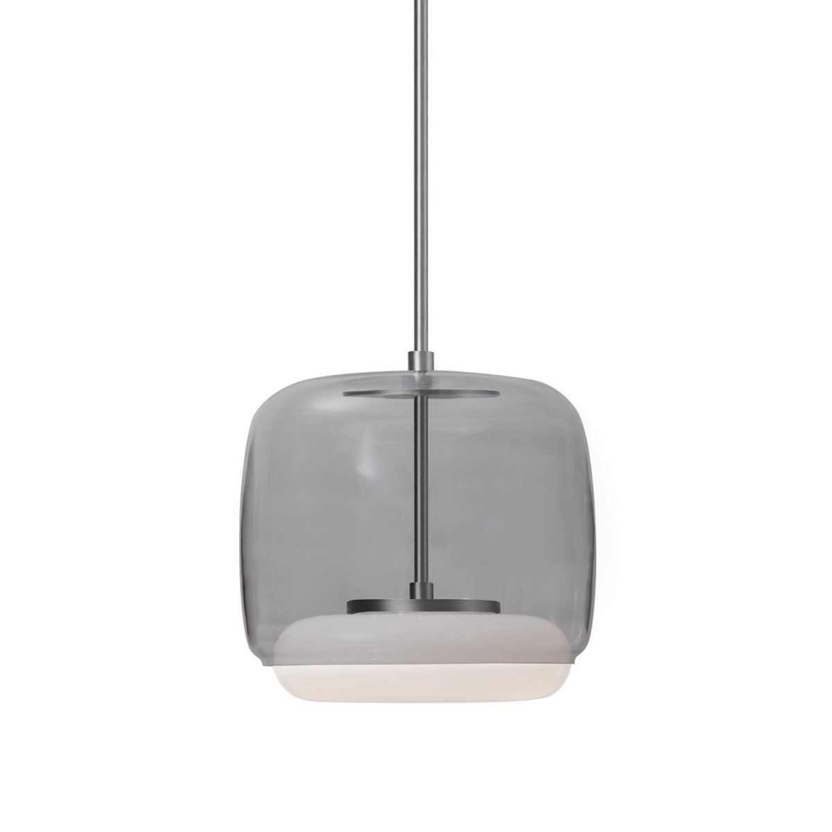 Suspension Enkel - Nickel fumé / brossé 10 1/4" by Kuzco Lighting | Luminaires & cie