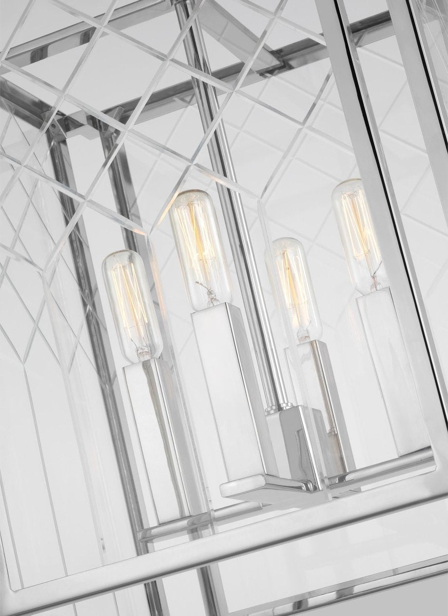 Suspension Erro - Nickel poli 12" by Visual Comfort Studio | Luminaires & cie