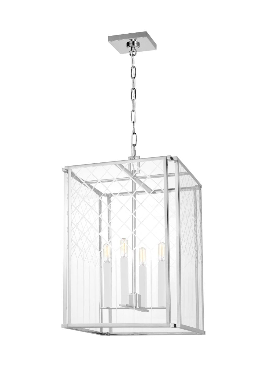 Suspension Erro - Nickel poli 16" by Visual Comfort Studio | Luminaires & cie