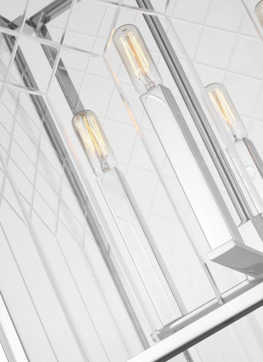 Suspension Erro - Nickel poli 16" by Visual Comfort Studio | Luminaires & cie