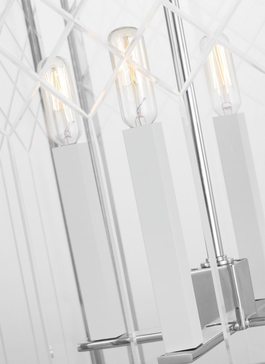 Suspension Erro - Nickel poli 16" by Visual Comfort Studio | Luminaires & cie