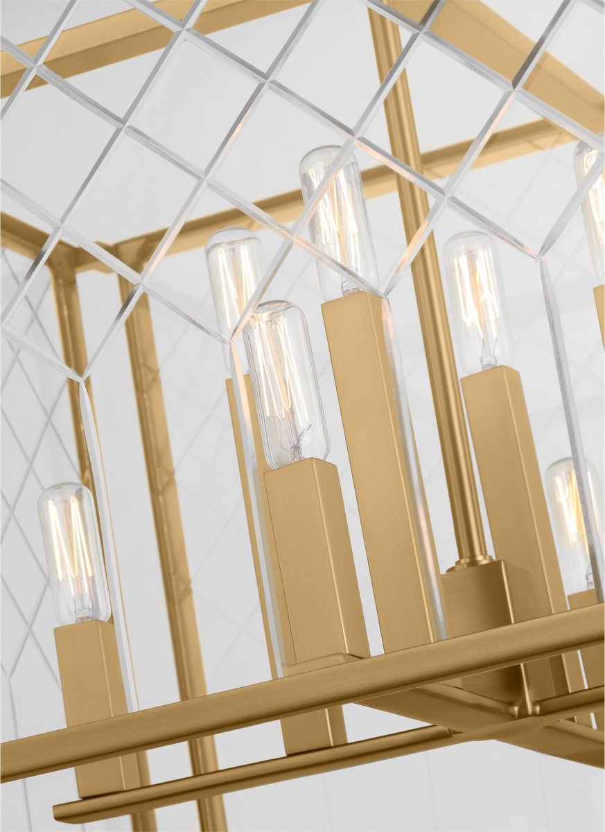 Suspension Erro - Laiton brûlé 24" by Visual Comfort Studio | Luminaires & cie