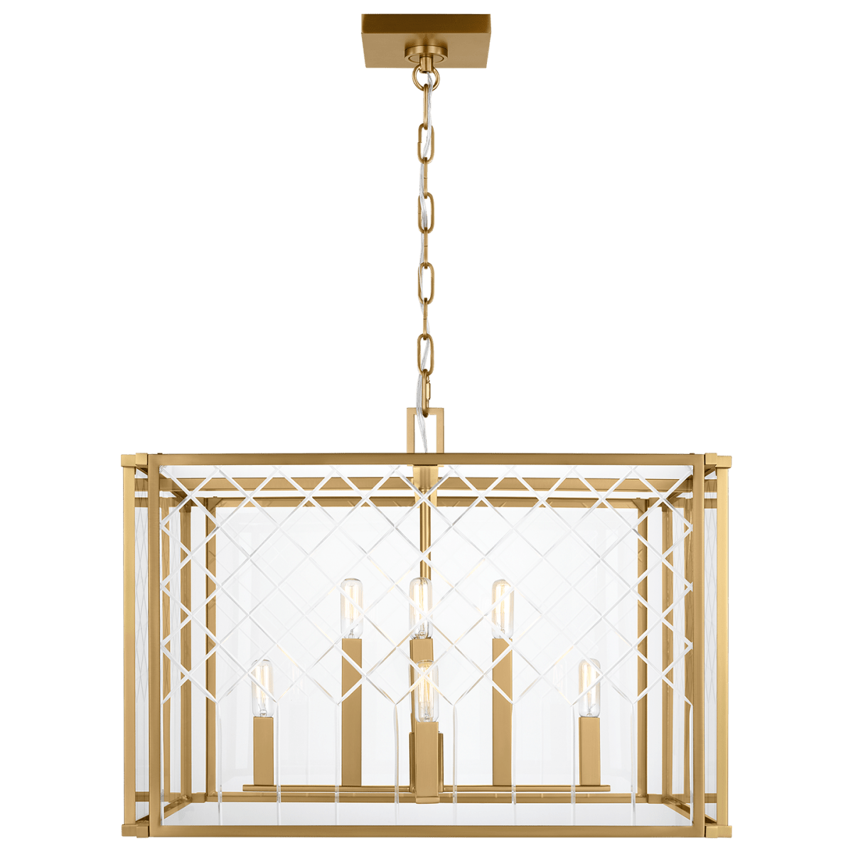 Suspension Erro - Laiton brûlé 24" by Visual Comfort Studio | Luminaires & cie