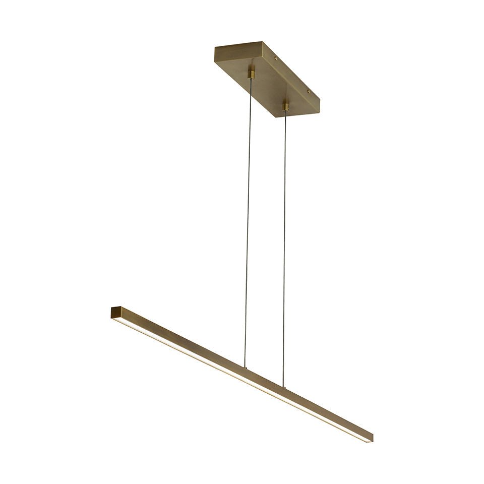 Suspension Essence - Laiton vieilli by Tech Lighting | Luminaires & cie